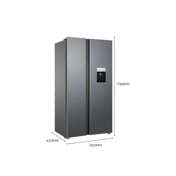 Холодильник SBS, 177х92х63см, 322л,/156л,, A++, NF, инв., нерж TCL (RP503SXE1UA) - Фото 7