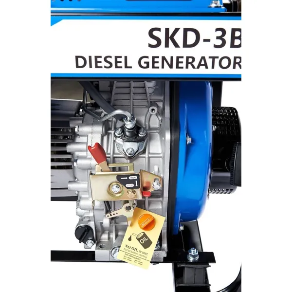 Генератор дизельний 230В, 2.8/3кВт  EnerSol (SKD-3B) - Фото 7