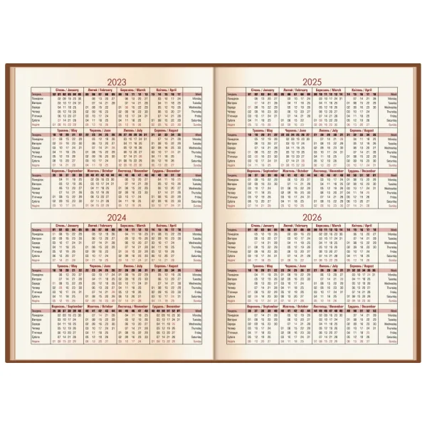 Щоденник недатований, MINK, кремовий блок, лінія, A5, темно-зелений Optima (O25470-49) - Фото 4