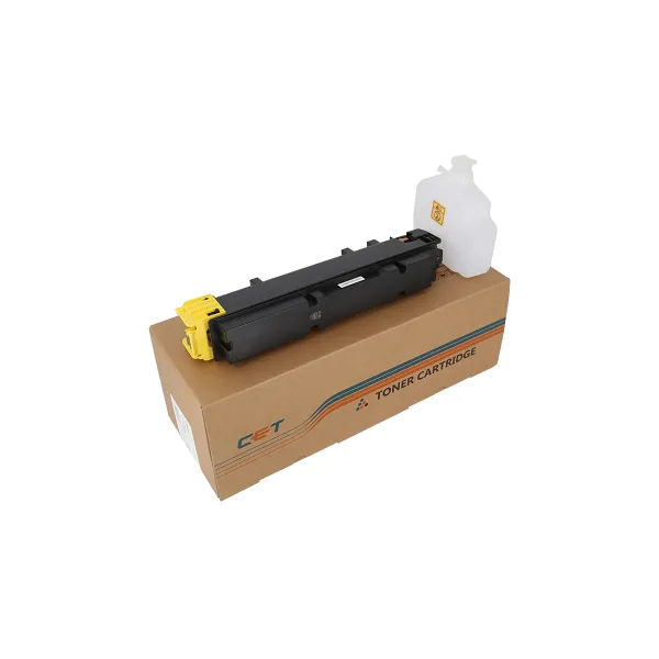 Тонер-картридж совместимый Kyocera Mita ECOSYS ECOSYS PA4000cx TK-5380Y, 1T02Z0ANL0, 169г, 13K, желтый CET (CET142014) - Фото 3