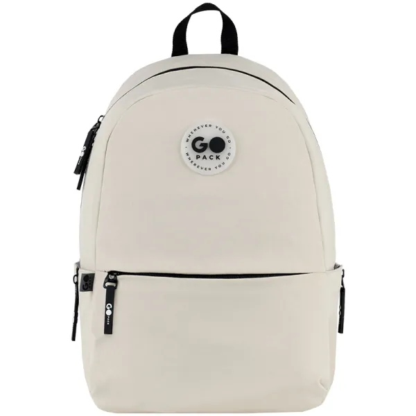 Рюкзак шкільний підлітковий GoPack Education Teens 188M-1 Бежевий (GO26-188M-1) - Фото 2