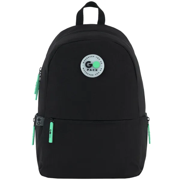 Рюкзак шкільний підлітковий GoPack Education Teens 188M-4 Чорний (GO26-188M-4) - Фото 2