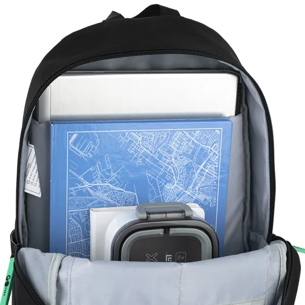 Рюкзак шкільний підлітковий GoPack Education Teens 188M-4 Чорний (GO26-188M-4) - Фото 10