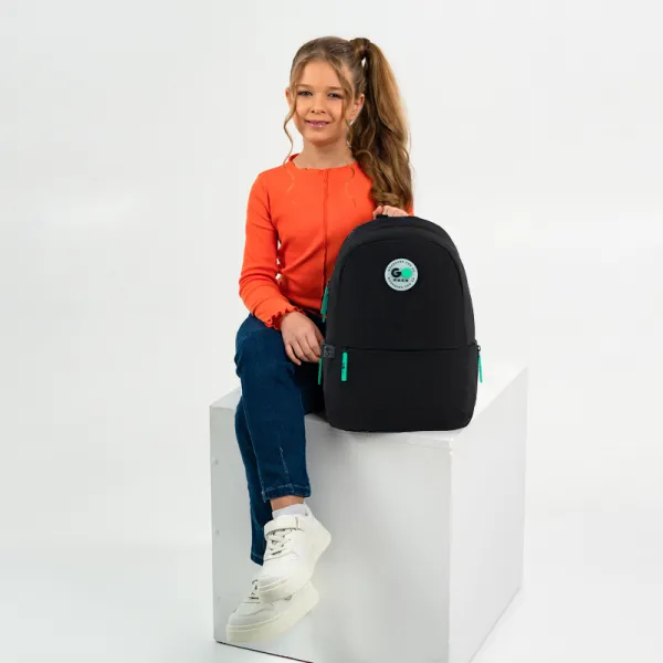 Рюкзак шкільний підлітковий GoPack Education Teens 188M-4 Чорний (GO26-188M-4) - Фото 14