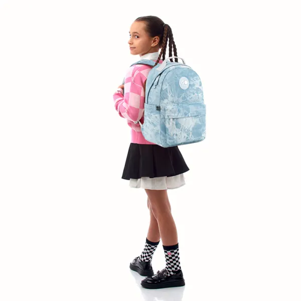 Рюкзак шкільний підлітковий GoPack Education Teens 147M Блакитний (GO26-147M-2) - Фото 10