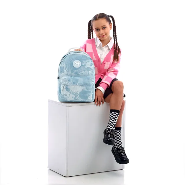 Рюкзак шкільний підлітковий GoPack Education Teens 147M Блакитний (GO26-147M-2) - Фото 12