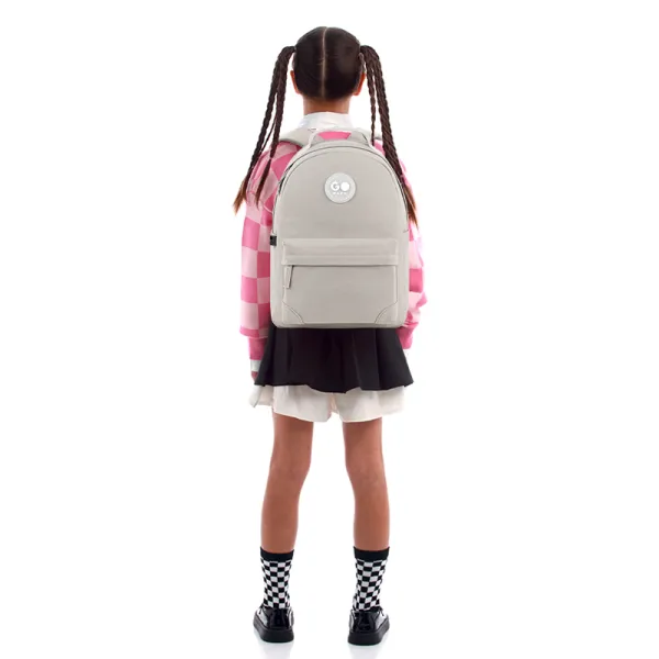 Рюкзак шкільний підлітковий GoPack Education Teens 147M Бежевий (GO26-147M-4) - Фото 11