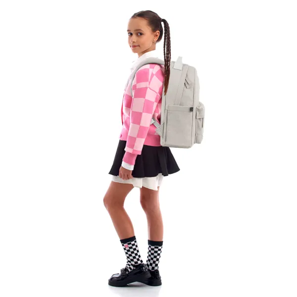 Рюкзак шкільний підлітковий GoPack Education Teens 147M Бежевий (GO26-147M-4) - Фото 13