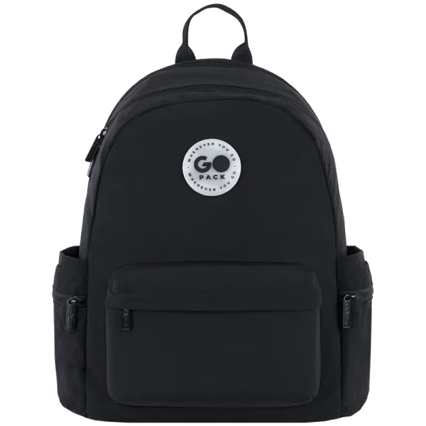 Рюкзак шкільний підлітковий GoPack Education Teens 2510M Чорний (GO26-2510M-1) - Фото 2