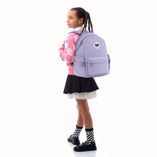 Рюкзак шкільний підлітковий GoPack Education Teens 2510M Ліловий (GO26-2510M-3) - Фото 15