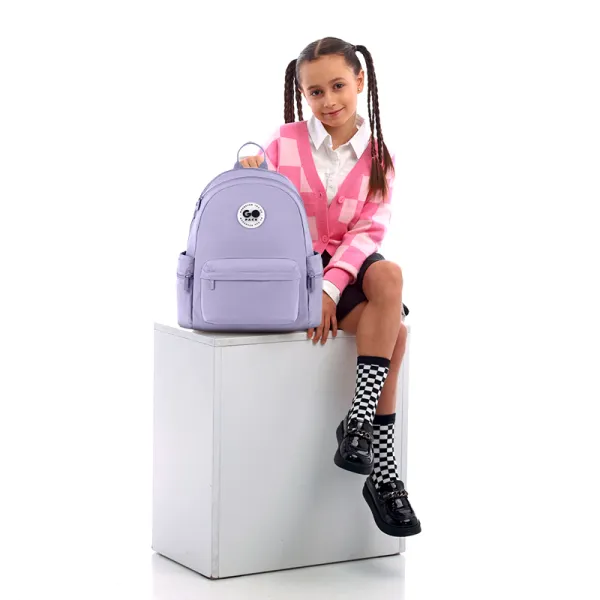 Рюкзак шкільний підлітковий GoPack Education Teens 2510M Ліловий (GO26-2510M-3) - Фото 17
