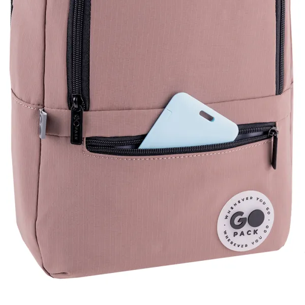 Рюкзак шкільний підлітковий GoPack Education Teens 119S Коричневий (GO26-119S-2) - Фото 7