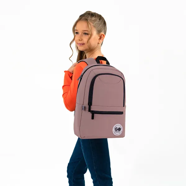 Рюкзак шкільний підлітковий GoPack Education Teens 119S Коричневий (GO26-119S-2) - Фото 10