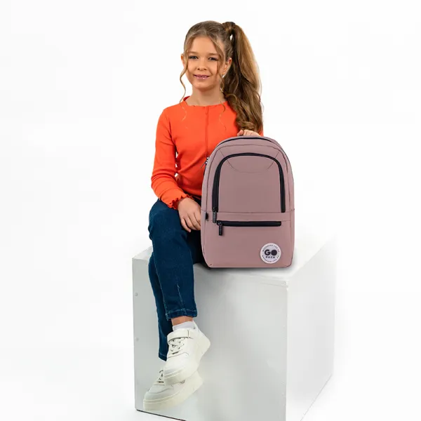 Рюкзак шкільний підлітковий GoPack Education Teens 119S Коричневий (GO26-119S-2) - Фото 12