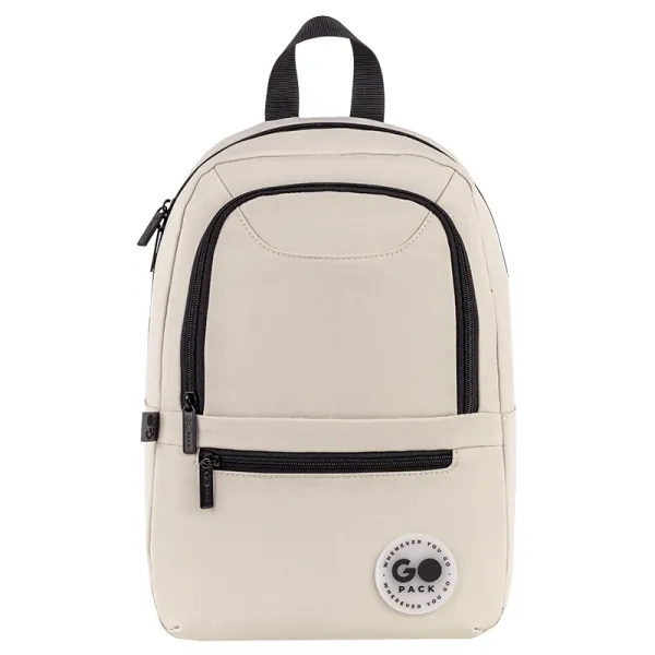 Рюкзак шкільний підлітковий GoPack Education Teens 119S Бежевий (GO26-119S-3) - Фото 2