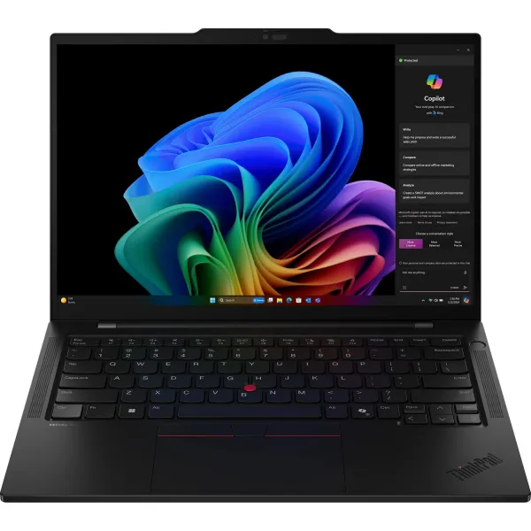 Ноутбук ThinkPad T14s-G6 14" IPS, Intel U7-255U, 32GB, F1TB, Win11P, чорний Lenovo (21R1003XRA)