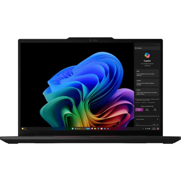 Ноутбук ThinkPad T14s-G6 14" IPS, Intel U7-255U, 32GB, F1TB, Win11P, чорний Lenovo (21R1003XRA) - Фото 1