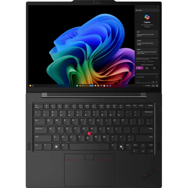 Ноутбук ThinkPad T14s-G6 14" IPS, Intel U7-255U, 32GB, F1TB, Win11P, чорний Lenovo (21R1003XRA) - Фото 10