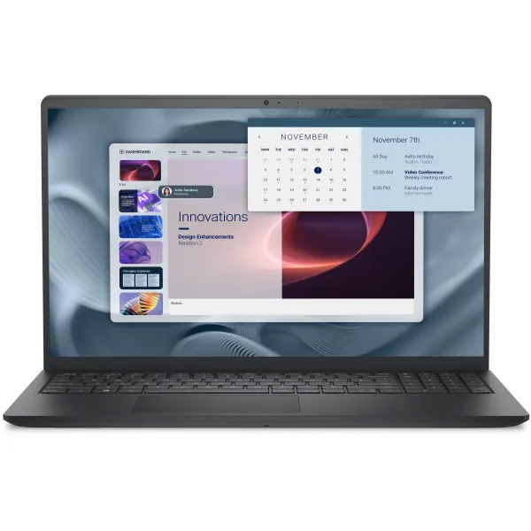 Ноутбук Pro 15 Essential 15.6", Intel i5-1334U, 16GB, F512GB, Lin, чорний Dell (PV15250RPLU005UA_UBU) - Фото 1