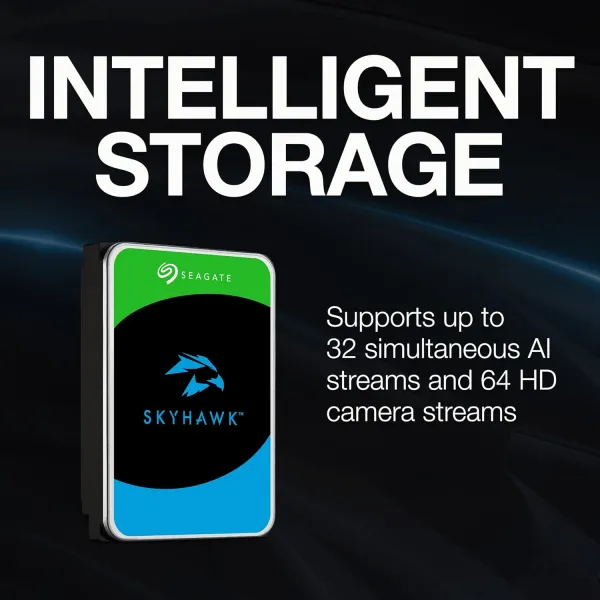 Жесткий диск 12TB 3.5" 7200 512MB SATA SkyHawk AI Seagate (ST12000VE003) - Фото 4