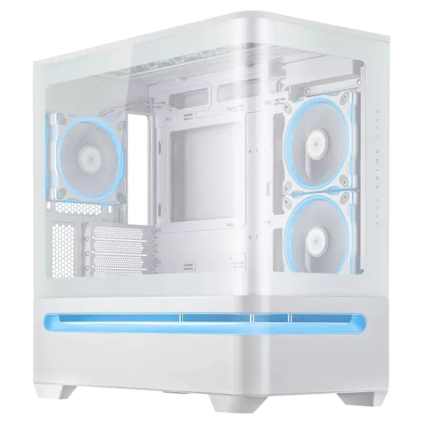 Корпус Prime AP202 Tempered Glas ARGB, mATX, білий ASUS (90DC00P3-B19000) - Фото 3