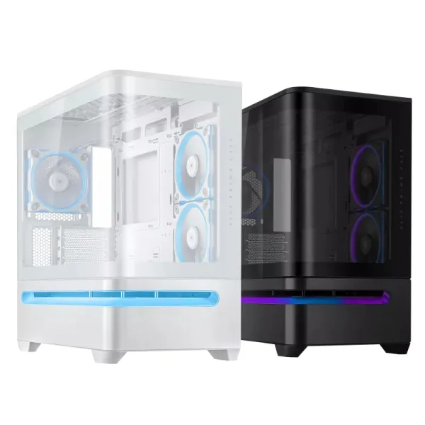 Корпус Prime AP202 Tempered Glas ARGB, mATX, білий ASUS (90DC00P3-B19000) - Фото 20