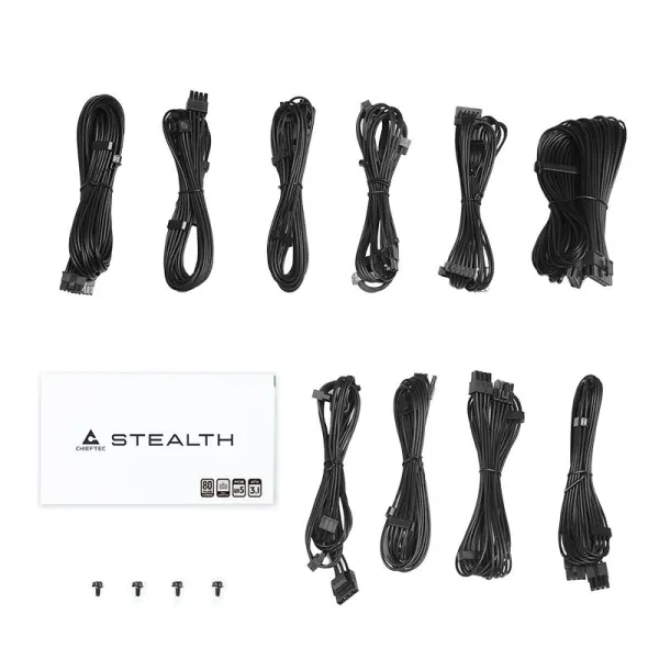 Блок живлення Stealth (1000W) CHIEFTEC (SPX-1000-FC) - Фото 7