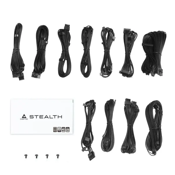 Блок живлення Stealth (1200W) CHIEFTEC (SPX-1200-FC) - Фото 6