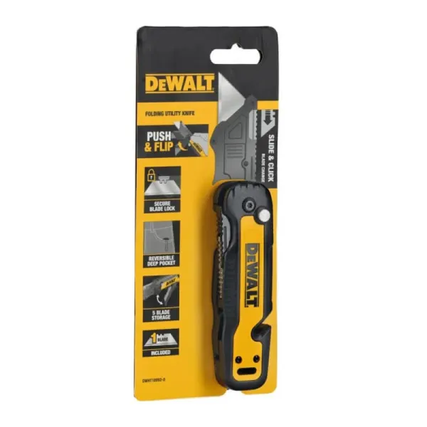 Нож строительный, 82мм DeWALT (DWHT10992-0) - Фото 7