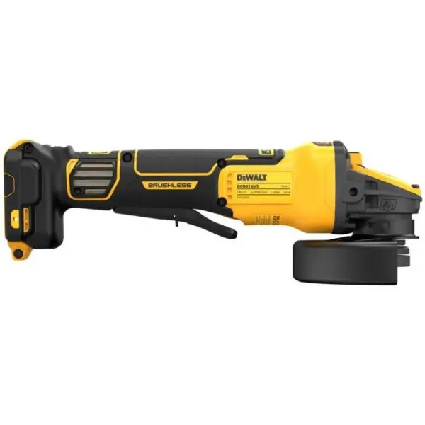 Шлифмашина угловая аккумуляторная 18B, 125мм, 3000-9000об·мин DeWalt (DCG416VSN) - Фото 1