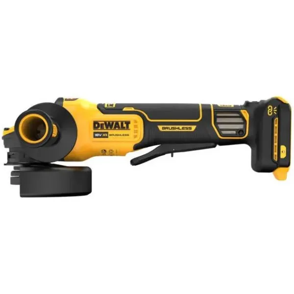 Шлифмашина угловая аккумуляторная 18B, 125мм, 3000-9000об·мин DeWalt (DCG416VSN) - Фото 2