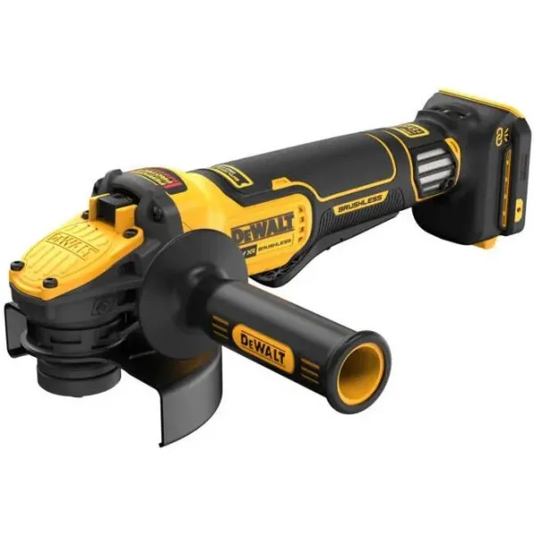 Шлифмашина угловая аккумуляторная 18B, 125мм, 3000-9000об·мин DeWalt (DCG416VSN) - Фото 3