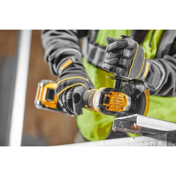 Шлифмашина угловая аккумуляторная 18B, 125мм, 3000-9000об·мин DeWalt (DCG416VSN) - Фото 4