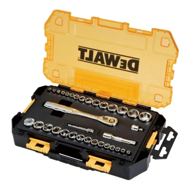Набор головок 1/4", 3/8" кейс, 34шт DeWALT (DWMT45034-0)