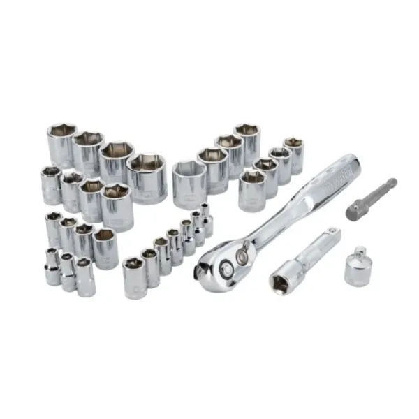 Набор головок 1/4", 3/8" кейс, 34шт DeWALT (DWMT45034-0) - Фото 2