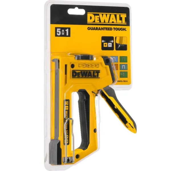Степлер MULTI TACKER 5в1, 6-14мм A, G, H 12, 15мм J DeWALT (DWHT0-TR510) - Фото 3