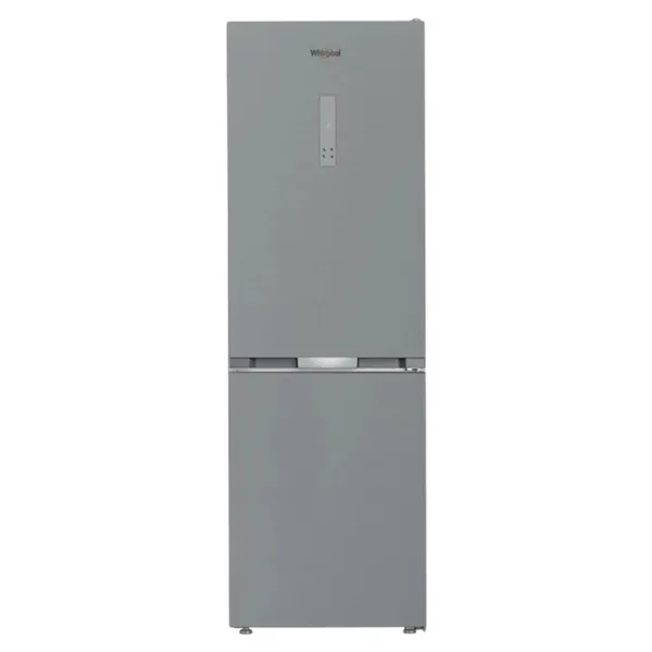 Холодильник 186.5x60х66.3, 210/104л, А++, NF, інв., нерж Whirlpool (WHK26362XP5E)