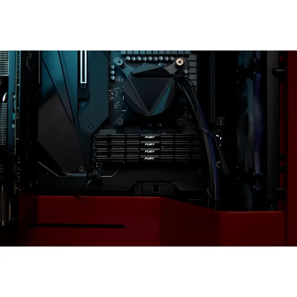 Память ПК DDR4 32GB KIT (16GBx2) 3600 FURY Renegade RGB Kingston (KF436C16RB12K2/32) - Фото 5