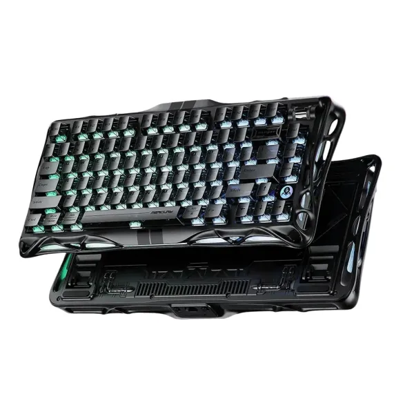 Клавиатура USB-A механическая, RGB, Mercury V75, Magnetic Jade Pro, 8K, Stealth Black GravaStar (GS_V75_BLK) - Фото 8