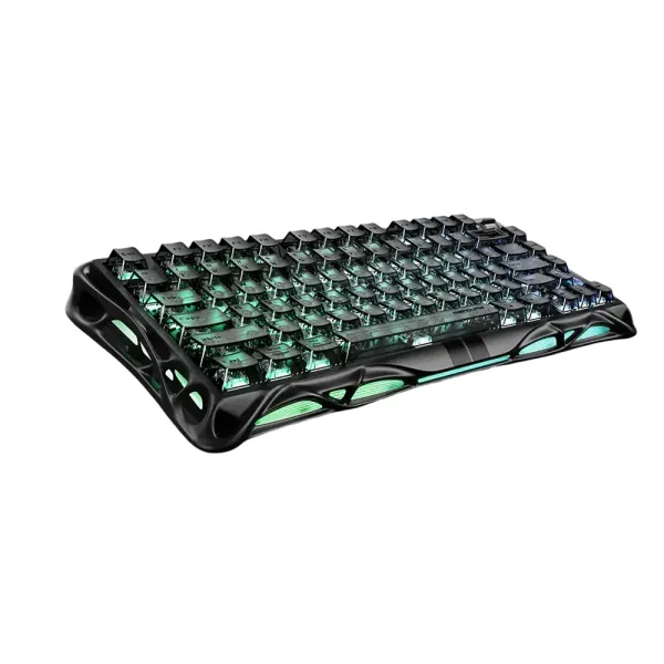 Клавиатура USB-A механическая, RGB, Mercury V75, Magnetic Jade Pro, 8K, Stealth Black GravaStar (GS_V75_BLK) - Фото 9