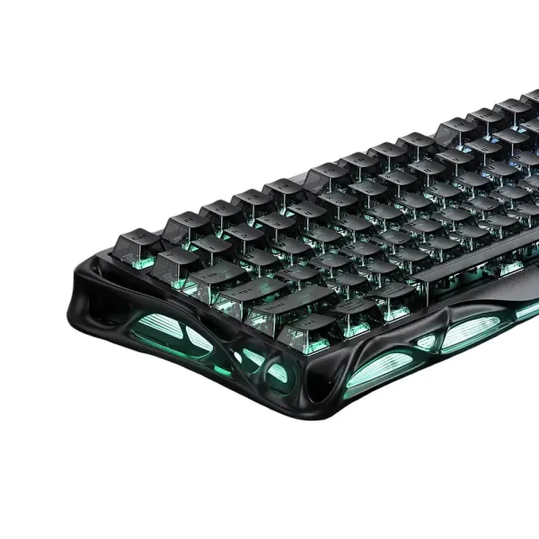 Клавиатура USB-A механическая, RGB, Mercury V75, Magnetic Jade Pro, 8K, Stealth Black GravaStar (GS_V75_BLK) - Фото 10