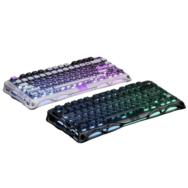 Клавиатура USB-A механическая, RGB, Mercury V75, Magnetic Jade Pro, 8K, Stealth Black GravaStar (GS_V75_BLK) - Фото 12