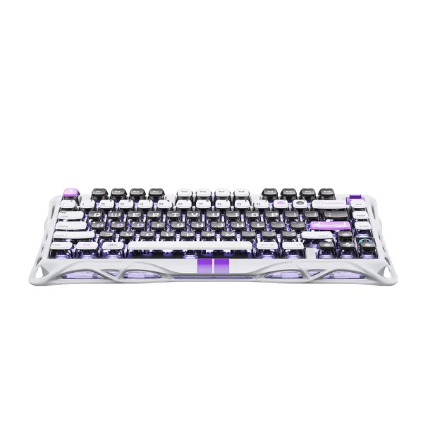 Клавиатура USB-A механическая, RGB, Mercury V75, Magnetic Jade Pro, 8K, Mecha Gray GravaStar (GS_V75_GWT) - Фото 9