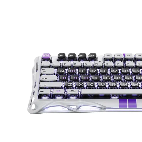 Клавиатура USB-A механическая, RGB, Mercury V75, Magnetic Jade Pro, 8K, Mecha Gray GravaStar (GS_V75_GWT) - Фото 14