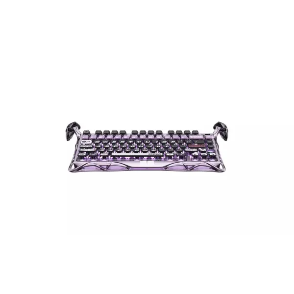 Клавиатура USB-A механическая, RGB, Mercury V75 Pro, Magnetic Jade Gaming, 8K, Iron Purple GravaStar (GS_V75_PRO_PL) - Фото 15