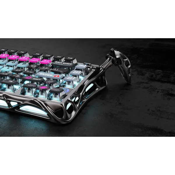 Клавиатура USB-A механическая, RGB, Mercury V75 Pro, Magnetic Jade Gaming, 8K, Cyberpunk GravaStar (GS_V75_PRO_RM_EGRY) - Фото 11