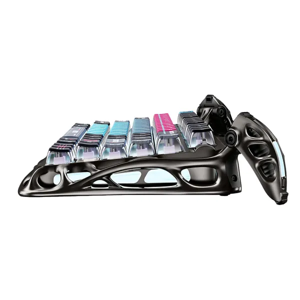 Клавиатура USB-A механическая, RGB, Mercury V75 Pro, Magnetic Jade Gaming, 8K, Cyberpunk GravaStar (GS_V75_PRO_RM_EGRY) - Фото 17