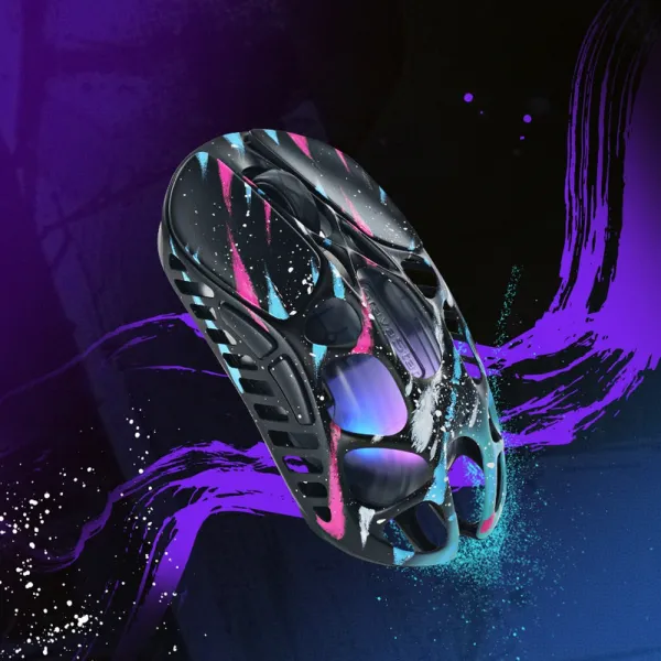 Мышь BT/WL/USB-A RGB, Mercury X Pro, 8K, Neon Graffiti GravaStar (GS_X_PRO_CG_BLK) - Фото 3