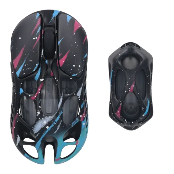 Мышь BT/WL/USB-A RGB, Mercury X Pro, 8K, Neon Graffiti GravaStar (GS_X_PRO_CG_BLK) - Фото 11