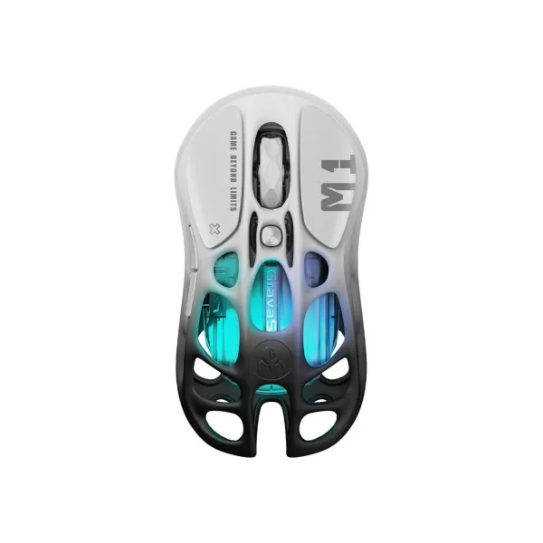 Мышь BT/WL/USB-A RGB, Mercury M1 Pro, Gradient Black GravaStar (GRAVASTAR_M1_PRO_GBLK)